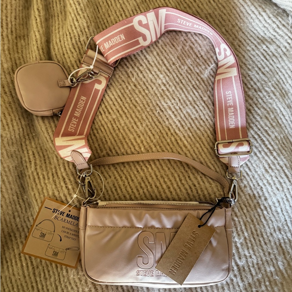 Steve Madden Pink Crossbody Bag